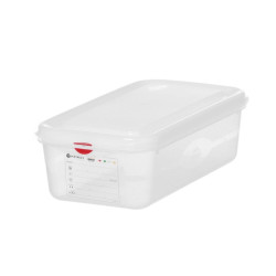 Bac GN 1/3 Transaprent en PP - 4 L - HENDI