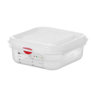 Bac GN 1/6 Trasparente in PP - 1,1 L - HENDI