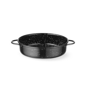 Cooking Dish Enamelled Tray - ø 140 mm - HENDI