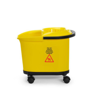 Secchio per mocio giallo - 16 L - HENDI
