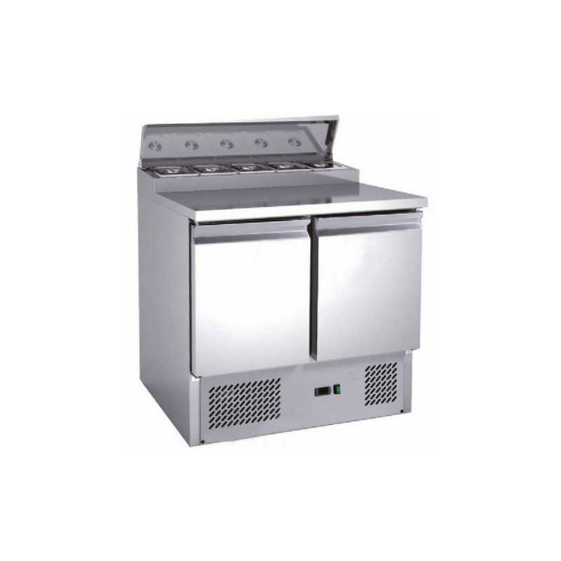 Saladette Refrigerata Star - 2 Porte Con Tetto Apribile