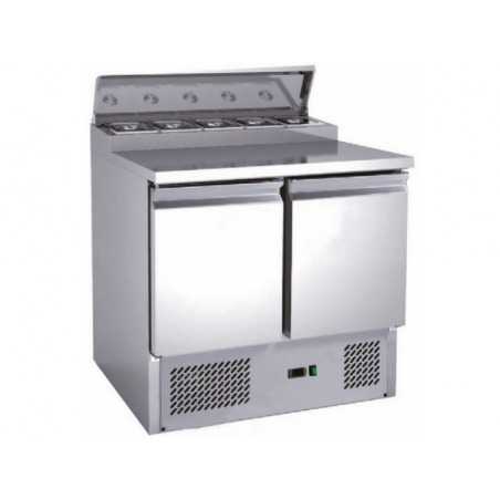 Saladette Refrigerata Star - 2 Porte Con Tetto Apribile