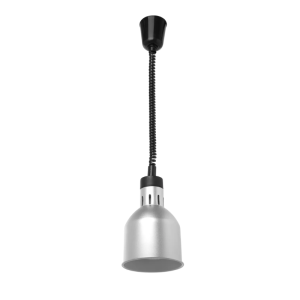 Lampada Riscaldante Argentata Cilindrica Regolabile - HENDI