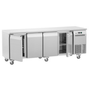 Tavolo Refrigerato Positivo - 4 Porte GN 1/1 - Profondità 700 - Bartscher