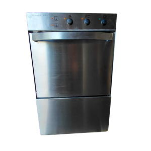 Lavabicchieri Professionale con Dosatore di Liquido di Risciacquo e Detergente - 35 x 35 cm - Ricondizionato