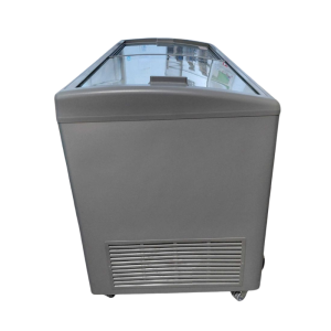 Congelatore Aspetto Inox a Porte Scorrevoli Vetrate - 500 L - TENSAI