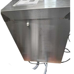 Lavastoviglie Professionale con Dosatore di Liquido di Risciacquo e Detergente - 40 x 40 cm - Dynasteel