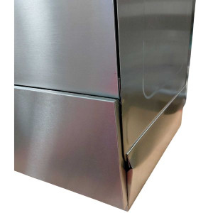 Professional Dishwasher with Rinse Aid and Detergent Dispenser - 40 x 40 cm - Dynasteel