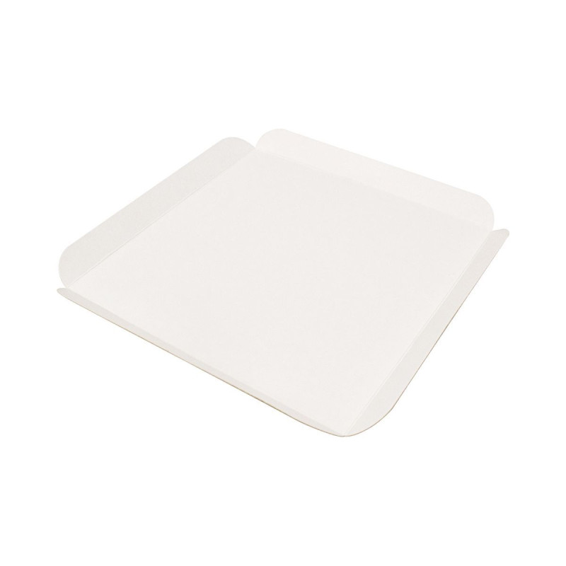 Quadrati Scanalati in Cartone - 17 x 17 cm - Lotto di 250 - FourniResto