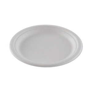 Piatti Rotondi in Bagassa - 26,1 cm - Confezione da 50 - FourniResto