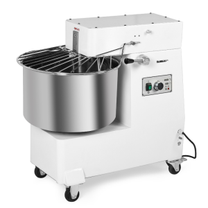 Impastatrice 50 L con Vasca Amovibile e Testa Sollevabile - Velocità Variabile - Dynasteel