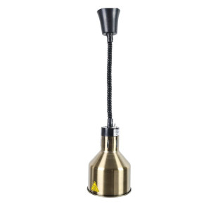 Lampada Riscaldante Dorata con Lampadina Ricondizionata