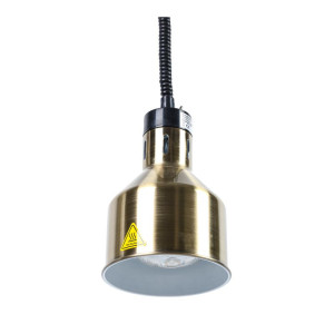 Lampada Riscaldante Dorata con Lampadina Ricondizionata