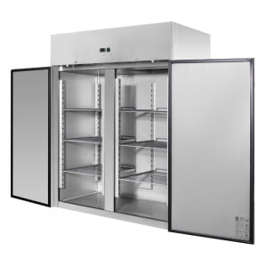 Armadio Refrigerato Positivo 1400 L Inox GN 2/1 – 2 Porte