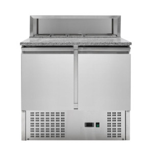 Mobile per Pizza Refrigerato - 2 Porte - 5 Vaschette GN 1/6 Ricondizionato