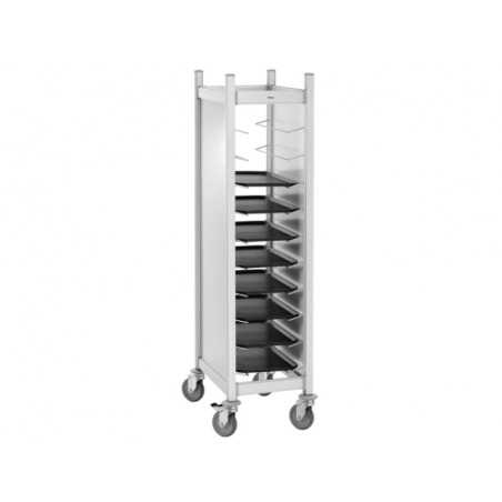 Stainless Steel Trolley 10 Shelves GN 1/1