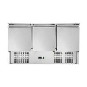 Saladette Compatta 3 Porte - Con Coperchio Scorrevole Ricondizionato