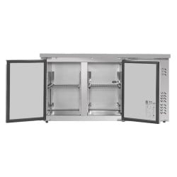 Tavolo Refrigerato Positivo 2 Porte - Profondità 600