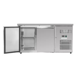 Tavolo Refrigerato Positivo 2 Porte - Profondità 600