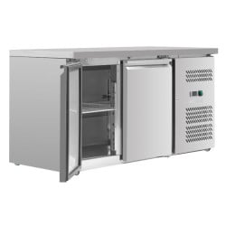 Tavolo Refrigerato Positivo 2 Porte - Profondità 600
