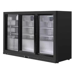 Retrobar Refrigerato Compatto 3 porte in vetro