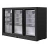 Retrobar Refrigerato Compatto 3 porte in vetro