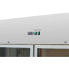 Armadio Refrigerato Positivo 2 Porte Vetrate GN2/1 - 1400 L