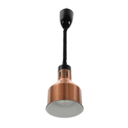 Lampe Chauffante Pro 250 W Ø 175 mm Cuivrée | Dynasteel