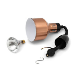 Lampe Chauffante Pro 250 W Ø 175 mm Cuivrée | Dynasteel