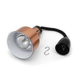 Pro Heat Lamp 250 W Ø 175 mm Copper | Dynasteel
