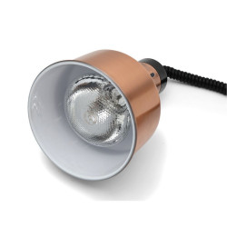 Lampe Chauffante Pro 250 W Ø 175 mm Cuivrée | Dynasteel