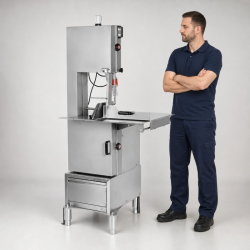 Sega per ossa Pro Dynasteel 2400 mm 2200 W 380 V Inox