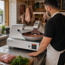 Cutter Orizzontale Professionale 10 L 750 W — Dynasteel
