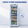 Armadio Congelatore 400 L Vetrato Freddo Ventilato -18/-22°C
