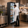 Armadio Refrigerato Positivo 400 L Nero 0/+8°C