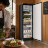 Armadio Refrigerato Positivo 400 L Nero 0/+8°C