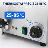Bain-Marie Pro GN 1/1 20 L 1200 W Inox con Scarico