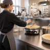 Crêpière Électrique Pro Ø 400 mm 3000 W — Piastra in Ghisa
