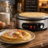 Crêpière Électrique Pro Ø 400 mm 3000 W — Piastra in Ghisa
