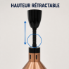 Lampe Chauffante Pro 250 W Ø 175 mm Cuivrée | Dynasteel
