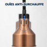 Lampe Chauffante Pro 250 W Ø 175 mm Cuivrée | Dynasteel