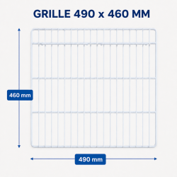 Ripiano Armadio Refrigerato Positivo 400 L — 490x460 mm