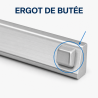 Coppia di guide scorrevoli 460 mm per tavolo refrigerato