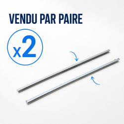 Coppia di Guide 645 mm Armadio Refrigerato 1400 L