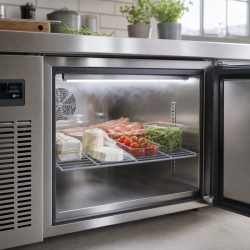 Griglia per Saladette 560 x 330 mm — Ripiano Plastificato