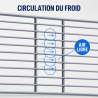 Griglia per Saladette 560 x 330 mm — Ripiano Plastificato