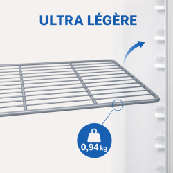 Griglia per Saladette 560 x 330 mm — Ripiano Plastificato