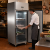 Armadio Refrigerato Inox Negativo GN2/1 - 650 L - Dynasteel