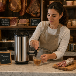 Distributore Bevande Isotermico 7,5 L Inox AISI 304