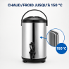 Distributore Bevande Isotermico 7,5 L Inox AISI 304